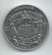 V6479 : Belgique 10 F 1971 Spl - 10 Francs