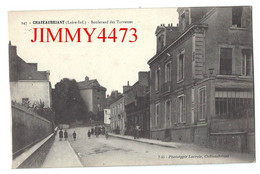 CPA - CHATEAUBRIANT (Loire-Inf.) Boulevard Des Terrasses ( Bien Animé ) N° 247 - Phot. Lacroix - Châteaubriant
