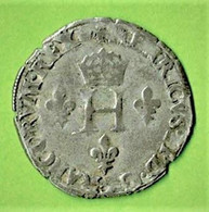 FRANCE / HENRI II / DEMI GROS DE NESLE / 1551 A / PARIS / TTB+ - 1547-1559 Henry II