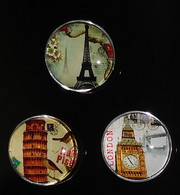 Lot 3 Magnets " Dômes D'Europe" - Tourism