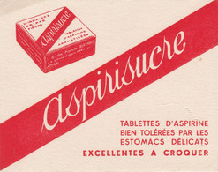 BUVARD & BLOTTER - Aspirisucre - Tablettes D'aspirine - Produits Berthiot - Produits Pharmaceutiques