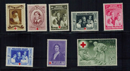 België/Belgique N° 496/503* - Unused Stamps