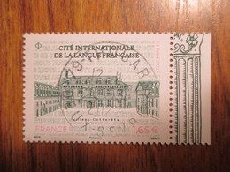 2022 Cité Internationale Langue Française Villers Cotterêts Oblitéré Premier Jour Cachet Rond 19/03/2022 - Oblitérés