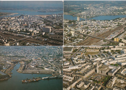 Cf - Lot De 6 CPM  LORIENT Neuves (vues Aériennes, Port, Pontb D'Oradour, Lanester, Palais Des Congrès, ND Des Victoires - Lorient