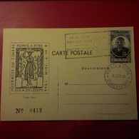 LETTRE POINTE A PITRE JOURNEES DU TIMBRE 1946 - Covers & Documents