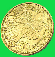 50 Francs - Monaco  - 1950 - Cu.Alu - TTB - - 1949-1956 Franchi Antichi