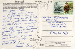 Beau Timbre , Stamp " Korea Et SE Asia 1950 - 1972 " Sur Cp , Carte , Postcard Du 07/01/85 - Covers & Documents