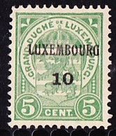 Luxembourg 1910  Prifix Nr. 70 - Prematasellados