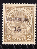 Luxembourg 1915  Prifix Nr. 98 - Vorausentwertungen