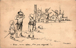 Poulbot - Série Ternois - Ben , Mon Vieux , T'es Pas Dégouté !.. N°14 - Guerre War Militaire Military En B.Etat - Poulbot, F.