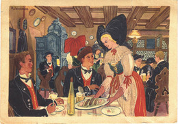 Carte POSTALE  Ancienne De   BRASSERIE Alsacienne - Restaurants