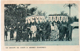 Un Groupe De Chefs à ABOMEY (Dahomey)  (123113) - Dahomey