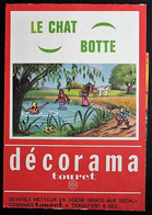 DECORAMA DECALCOMANIES TRANSFERT TOURET - Le Chat Botté - Collections