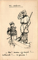 Poulbot - Série Ternois - Mi-carême Ah ! Mon Z'ami ! .... N°76 Enfant Child Militaire Military TB.Etat - Poulbot, F.