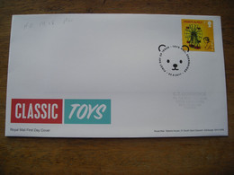 2017 FDC Jouets Classiques, Classic Toys, Meccano - 2011-2020 Decimal Issues