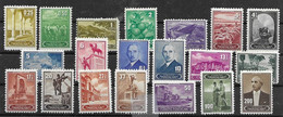 Turkey Mh * Set 1942/43 (60 Euros) - Neufs