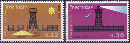 Israel 1963 - Mi 280/81 - YT 232/33 ( Strengthened Villages ) MNH** - Ongebruikt (zonder Tabs)