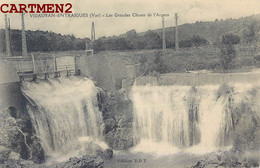 VIDAUBAN ENTRAIGUES LA GRANDES CHUTES DE L'ARGENS BARRAGE 83 VAR - Vidauban