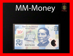 MEXICO  20 Pesos  12.6.2012   P.  122   Polymer    UNC - Mexico