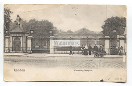 Foundling Hospital, London - 1904 Used Postcard - Autres