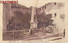 SIGNES MONUMENT AUX MORTS DE LA GUERRE 83 VAR - Signes