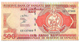 VANUATU  500 VATU  ( Odo Tevi )   EE   Fil D'argent.   NEUF - Vanuatu