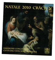 Vaticano Christmas Booklet 4x0,65 Mint Stamps 2010 - Libretti
