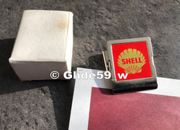 Magnet / Pince-papier SHELL Métal Exportation New-York U.S.A. (années 70-80) (NEUF !) - Reklame