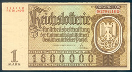 Deutschland, Germany - " REICHSLOTTERIE ", Abschnitt B,  " ORIGINALLOS Der NSDAP " 1935 ! - Other & Unclassified