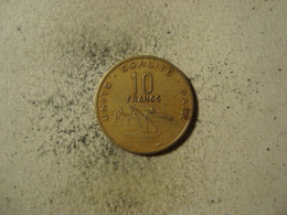 MONNAIE DJIBOUTI 10 FRANCS 1983 - Gibuti