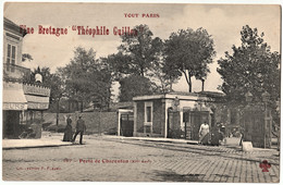 PARIS - Porte De Charenton  - CAFE BIERES,  FINE BRETAGNE GUILLON, TOUT PARIS - CPA Bon Etat (voir Scan) - Paris (12)