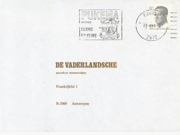 BELGIUM. POSTMARK PUKEMA. FOLKLORE. PUURS. 1990 - Autres & Non Classés