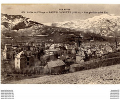 CPA (Réf : Q 493) 1871 Vallée De L'Ubaye  BARCELONNETTE (04 ALPES DE HAUTE PROVENCE) Vue Générale - Barcelonnette