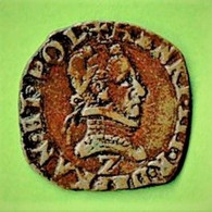 FRANCE / HENRI III / DOUBLE TOURNOI DU DAUPHINE / 1.93 G / 19 Mm / RARE ! - 1574-1589 Henri III