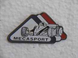 Pin's - Automobile F1 MECASPORT - Pins Pin Badge Auto Sport F1 Formule 1 - F1