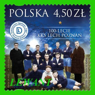 2022.03.19. 100th Anniversary Of KKS Lech Poznan - MNH - Unused Stamps
