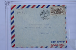 R8 AOF   BELLE  LETTRE   1954  DAKAR  POUR PARIS FRANCE  + +AFFRANCH. PLAISANT - Brieven En Documenten