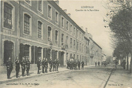 Lunéville - Rue Et Quartier De La Barollière - Régiment De Dragons - Militaria Militaires - Luneville