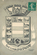 Guingamp - Souvenir De La Ville - Multivues Blason - Guingamp