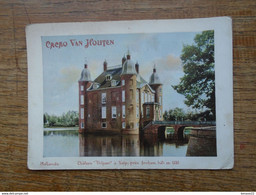 Image Carte Assez Rare , Pub Cacao Van Houten , Château De Biljoen à Velp , Près Arnhem " 14,5 X10,5 Cm " - Velp / Rozendaal