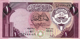 KUWAIT 1 DINAR ND 1968 (1980-91) PREFIX 36 EXF-AU P-13c "free Shipping Via Regular Air Mail (buyer Risk)" - Koweït