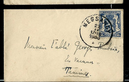 Env. Carte De Visite: Obl. MESSANCY 23/04/1936 - Posta Rurale