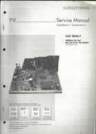 Grundig - Service Manual - Supplément 2 - CUC 2036 F - Xentia 55 Flat - MF 55-5101 FR/Dolby - Televisione