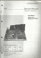 Grundig - Service Manual - Supplément 2 - CUC 2036 F - Xentia 55 Flat - MF 55-5101 FR/Dolby - Television