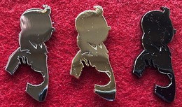 TINTIN ET MILOU - 3 PIECES OR, ARGENT, BRONZE -  HERGE - 50 EX - MOULE EN UNE PIECE - PAS DE VENTE A L'UNITE -     (30) - Comics