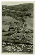 Ref 1535 - Real Photo Postcard - Cockbridge & Road To Tomintoul - Aberdeenshire Scotland - Aberdeenshire