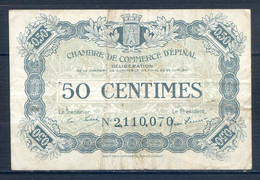 491-Epinal 50c 1921 - Chambre De Commerce
