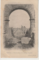 ALGERIE 4 : Précurseur , Tébessa Porte Extérieure De La Basilique : édit. N D N° 14 - Tebessa