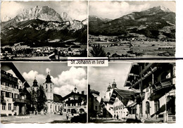 CPSM . GF.  AUTRICHE . SAINT JOHANN IN TIROL .  MULTI-VUES . - St. Johann In Tirol