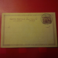 ENTIER EGYPTE DOUBLE - 1866-1914 Khédivat D'Égypte